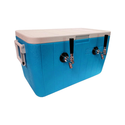 120' Coil Dispenser 2-Fct 48-Qt- Blue 304 S/S