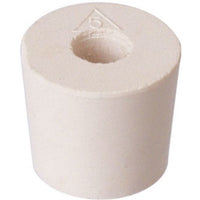 Universal Rubber Stopper #5 - Drilled with Airlock Hole