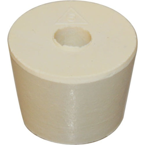 Rubber Stopper - #6 With Hole