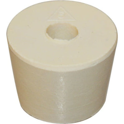Rubber Stopper - #6 With Hole