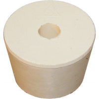 #7.5 Food-Grade Rubber Stopper - Drilled for Fermentation Airlock