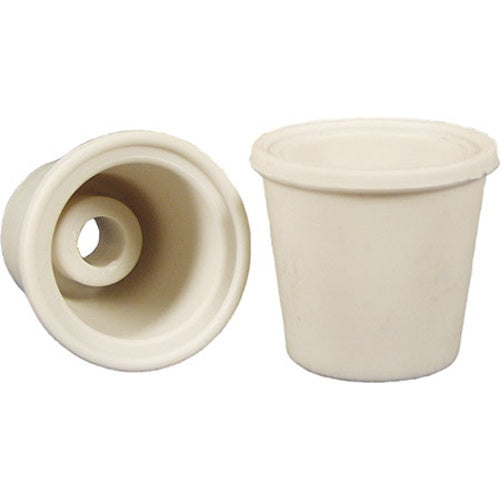 Universal Rubber Stopper - Size #6-7 (With Hole)