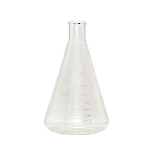 3000 mL Erlenmeyer Flask for Large Yeast Starters