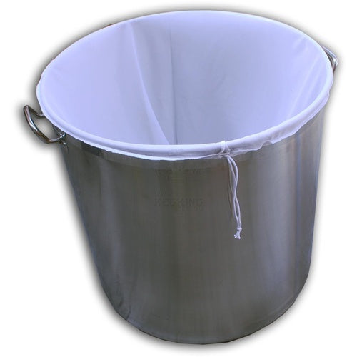 Large Grain Drawstring Mesh Bag/Pot Liner - BIAB - Brew In a Bag - 31.5 in. x 21.7 in. - KL01298