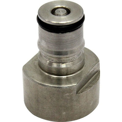 Sanke to Ball Lock Post Adapter - Beer Side - 304 Stainless