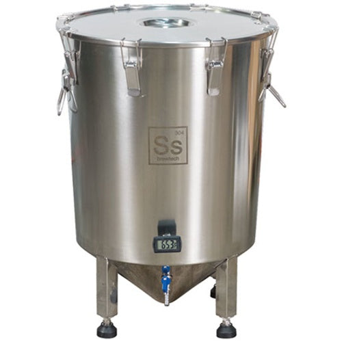 Ss Brewmaster Edition Brew Bucket - 14 GAL Stainless Steel Conical Fermenter - BM14-001
