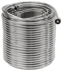 Coil W/Fittings-304 S/S 9-5in-Dia- 120'L - Left
