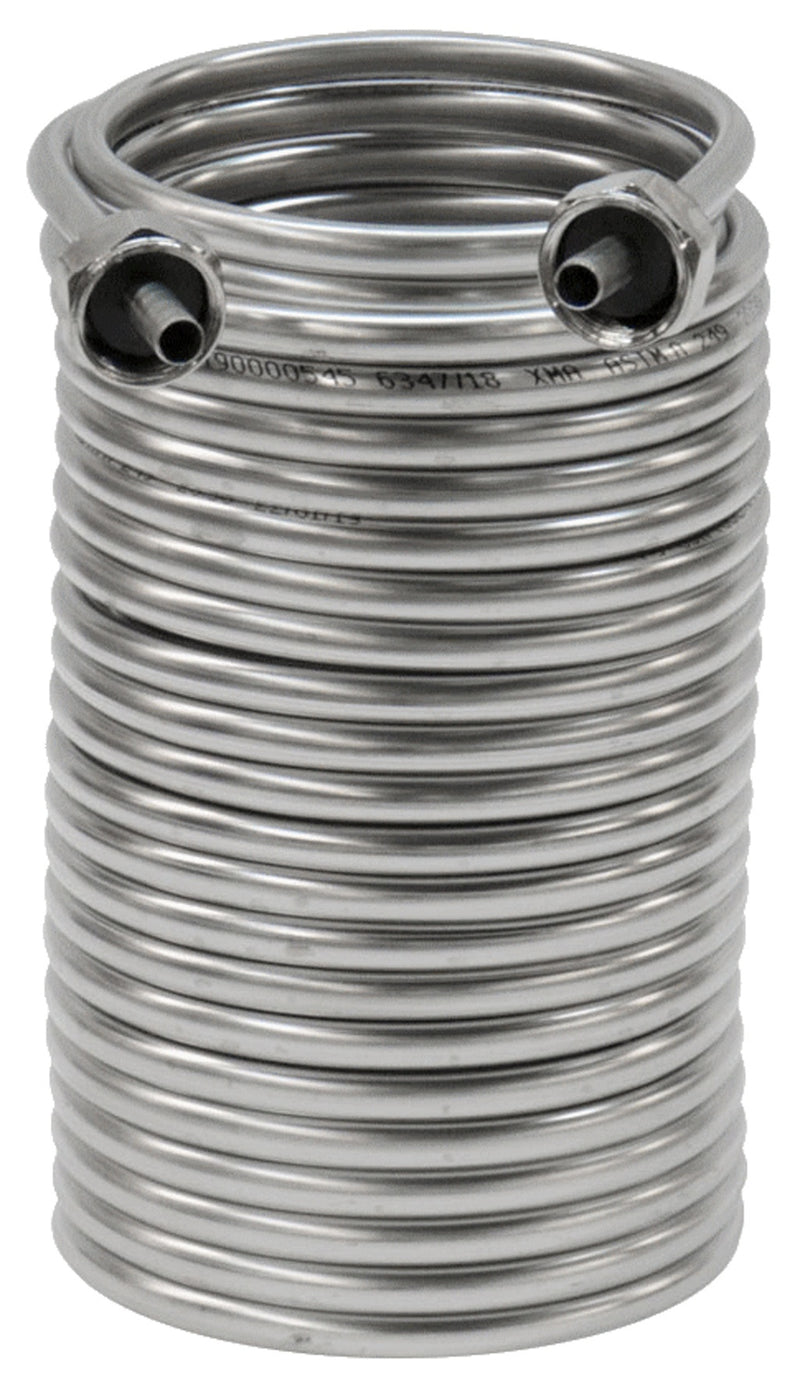 Coil W/Fittings-304 S/S 5in-Dia- 50'L - Univ