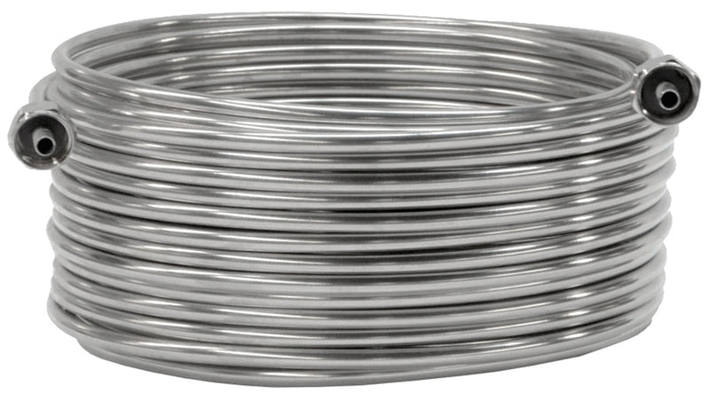 Coil W/Fittings-304 S/S 10-5in-Dia- 70'L -Right