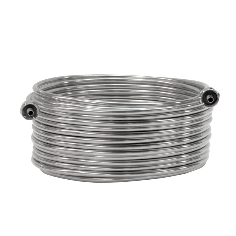 Coil W/Fittings-304 S/S 10-5in-Dia- 70'L - Left