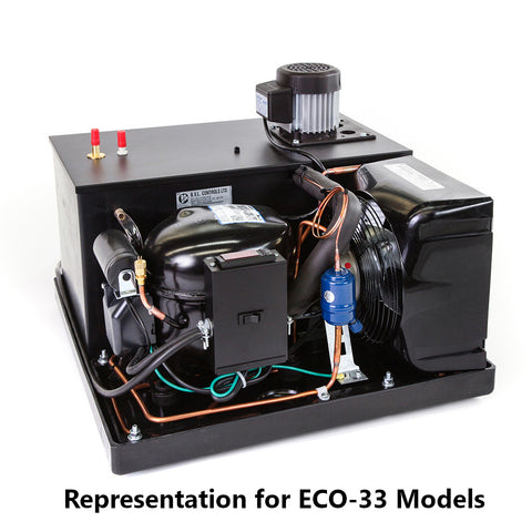 Glycol Beer Chiller - BVL Eco-33Max Power Pack, Single-Pump Commercial Long-Draw Draft Beer System