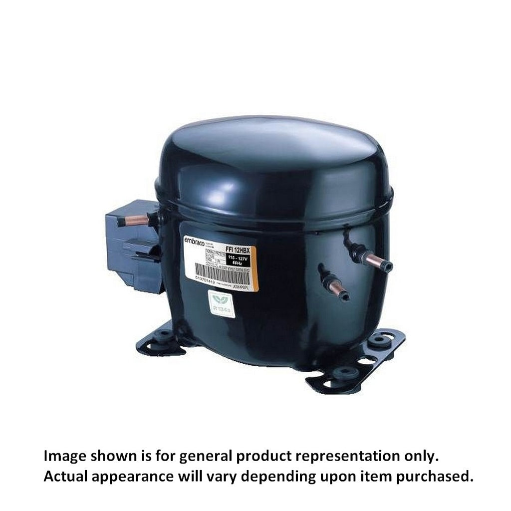 Embarce Variable Speed Compressor R134 Embraco FFL12HBX 1/3+ HP Compressor, 115V/60Hz, R134a Refrigerant ...