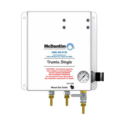 McDantim Trumix TM1 Gas Blender - 70/30 Nitrogen-CO2 Mix