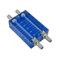 In-Line Dual CO2/Nitrogen Leak Indicator - 3/8" Hose Barbs