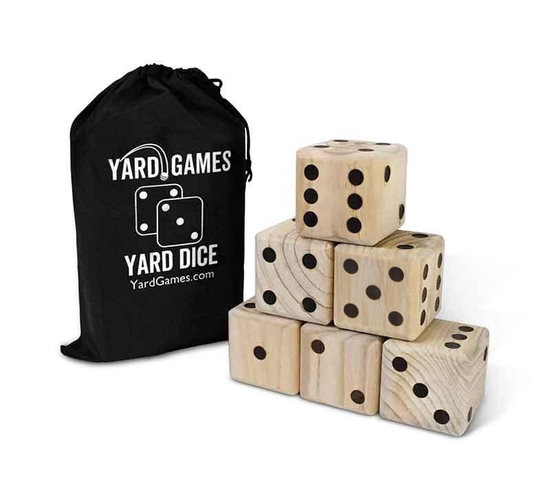 Giant Wooden Yard Dice (3603142443088)