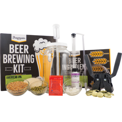 1 Gallon Homebrew Starter Kit (Includes American IPA Recipe Kit) (3598509211728)