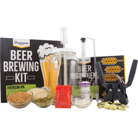 1 Gallon Homebrew Starter Kit (Includes American IPA Recipe Kit) (3598509211728)