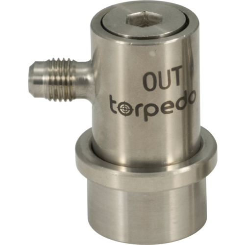 Torpedo Ball Lock Disconnect Beverage Out (Stainless) - Flare (3602045435984)