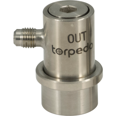 Torpedo Ball Lock Disconnect Beverage Out (Stainless) - Flare (3602045435984)