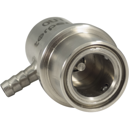 Torpedo Ball Lock Disconnect Beverage Out (Stainless) - Barb (3601943003216)