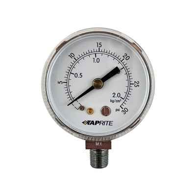 Beer Carbonation Tester Replacement Gauge - 0-60 PSI Precision