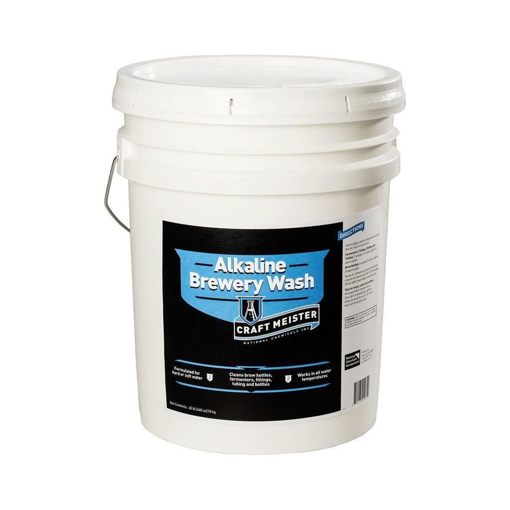 Craft Meister Powder Alkaline Brewery Wash40 Lb – HowdyBrewer
