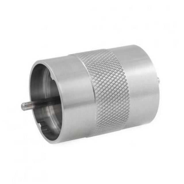 Stainless Steel Dual Flusher with Lifters for D & S System Keg Couplers | Professional Keg Cleaning Attachment | 304 Stainless Steel