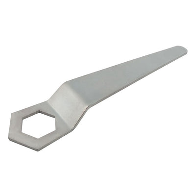 Galvanized Offset CO2 Tank Wrench - Heavy Duty Gas Cylinder Tool for Luxfer & Catalina Snap Rings