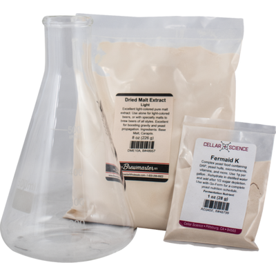Erlenmeyer Flask 500 Ml Yeast Starter Kit For Home Brewing Yeast Propagation