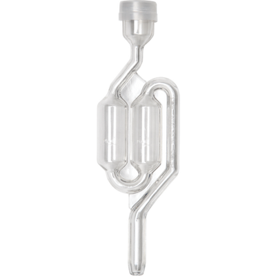 Twin-Bubble S-Shaped Airlock - High-Performance Fermentation Trap