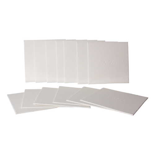 Filter Sheets - 20 cm x 20 cm (2-3 Micron)