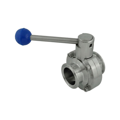3-Position Butterfly Valve-Tri Clvr Comp 1-5inCap
