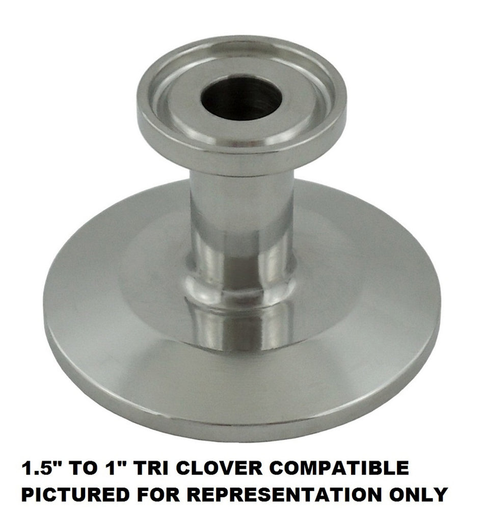 Ctr Cap Reducer-Tri Clvr Comp 6inCap X 2inCap