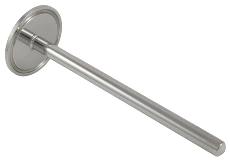 6" Stainless Steel Drop-In Thermowell - 1.5" Tri-Clamp Compression Cap