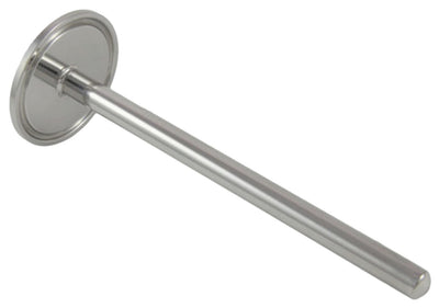 6" Stainless Steel Drop-In Thermowell - 1.5" Tri-Clamp Compression Cap