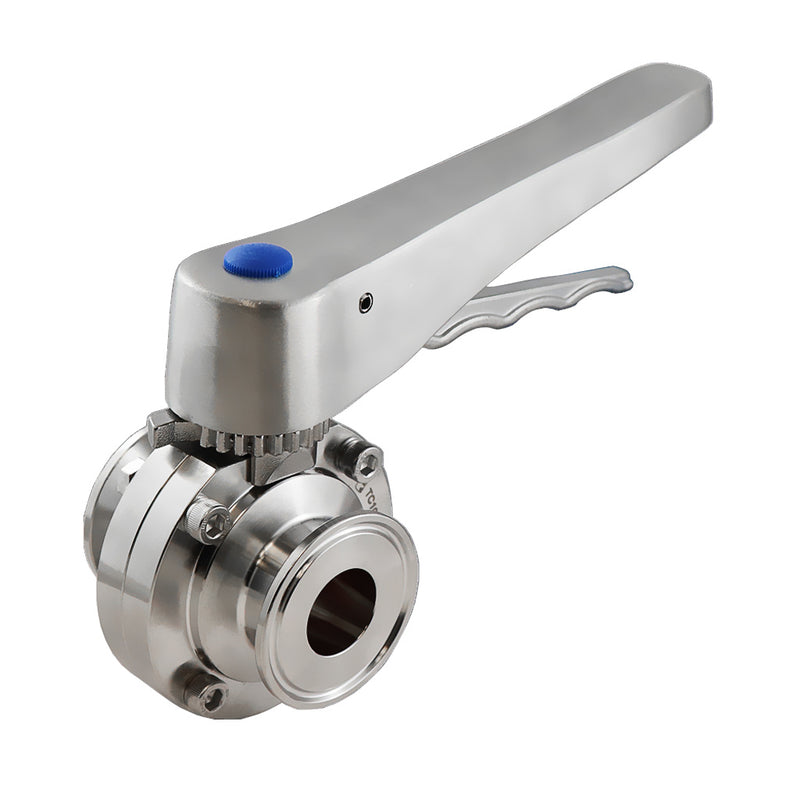 13-Positon Vlv-S/S Handle-Tri Clvr Comp 1-5inCaps