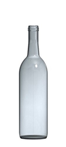 Case of 12 - 750 mL Clear Bordeaux Wine Bottles