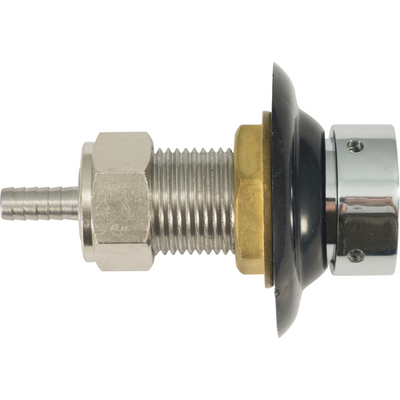 2" Stainless Steel Beer Faucet Shank - 304SS Heavy-Duty