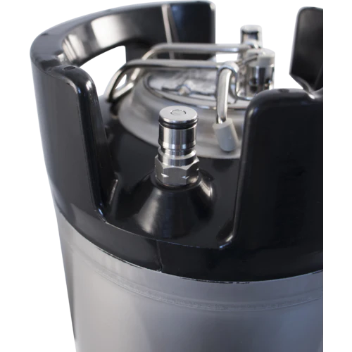 NEW 5 Gallon Ball Lock Corny Keg w/ Dry Hop Tab Welded into Lid