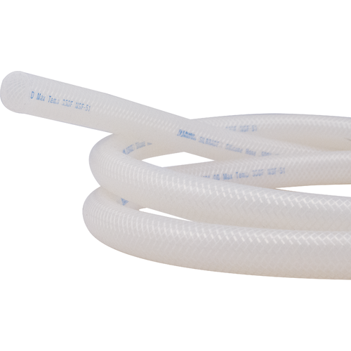 Tubing - Reinforced Silicone (1/2 in ID)