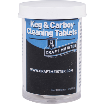 Craft Meister Keg and Carboy Cleaning Tablets