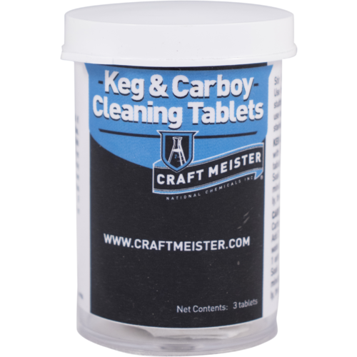 Craft Meister Keg and Carboy Cleaning Tablets