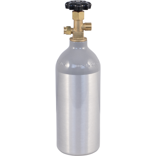 2.5 lb New Aluminum CO2 Tank Cylinder with CGA320 Valve