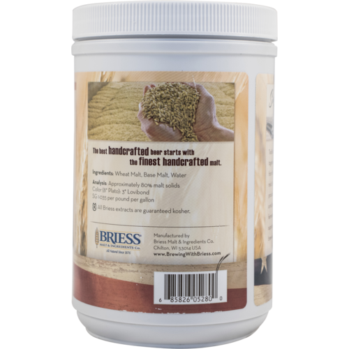 Briess Bavarian Wheat Liquid Malt Extract - Briess LME - 3.3 lb Canister