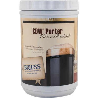 Liquid Malt Extract - Briess LME - Porter - 3.3 lb Canister