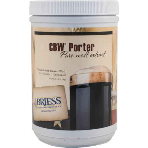 Liquid Malt Extract - Briess LME - Porter - 3.3 lb Canister