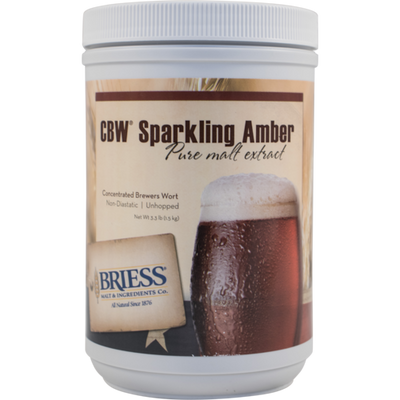 Sparkling Amber Liquid Malt Extract - Briess LME - 3.3 lb Canister
