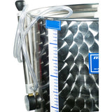 Marchisio Variable Volume Tank | Flat Bottom | Stainless Steel | Marbled Finish | 100L