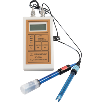 Vinmetrica SC-300 SO2, pH & TA Analyzer Kit