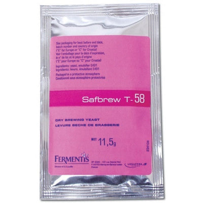 Fermentis SafBrew™ T-58 - 11.5g Sachet Belgian Ale Yeast